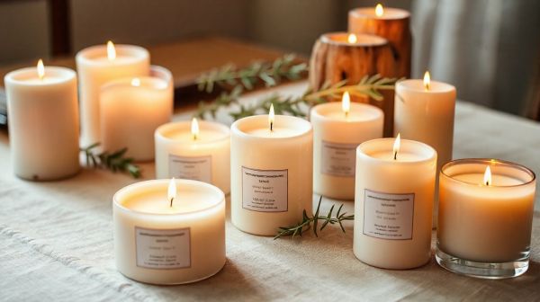 10 idées créatives pour des bougies en cire de soja écologique