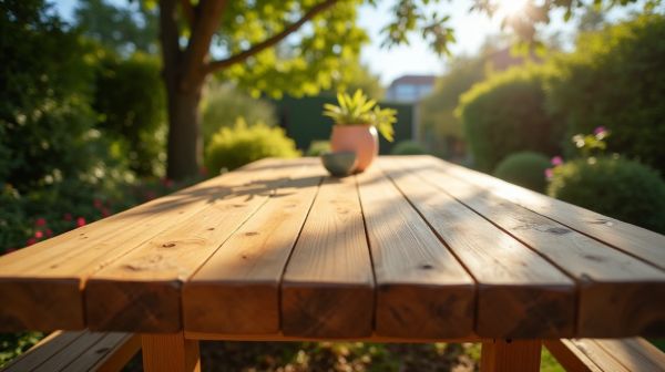 Découvrez les avantages des tables de jardin en teck massif