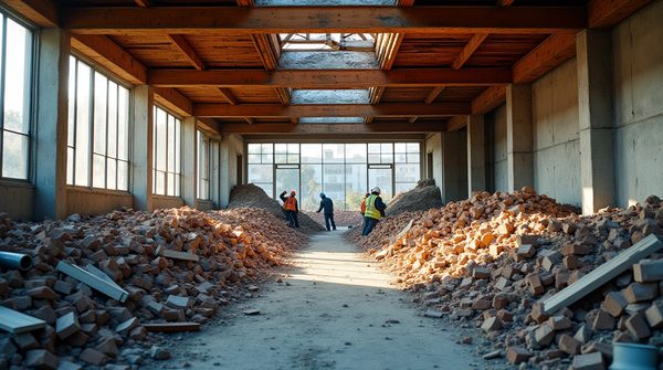 Déstockage matériaux fin de chantier : donner une seconde vie à vos projets