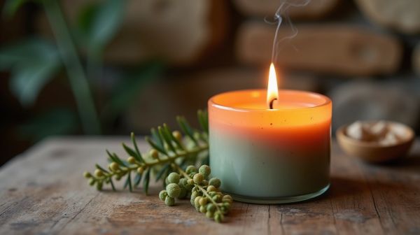 Fabriquez des bougies écologiques avec de la cire végétale de soja