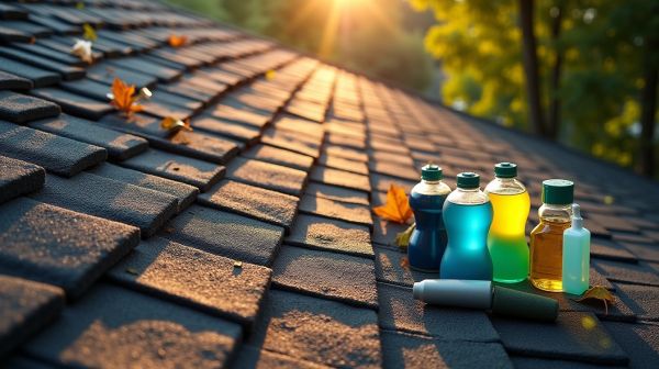 Nettoyer votre toiture efficacement avec des produits adaptés