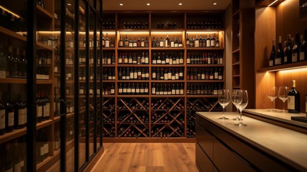 Studio ou appartement : conserver son vin sans encombrer