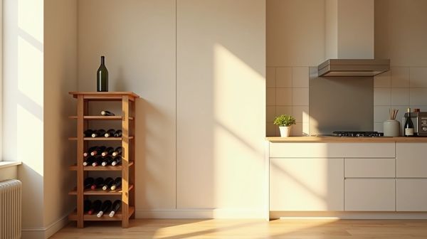 Studio ou appartement : conserver son vin sans encombrer