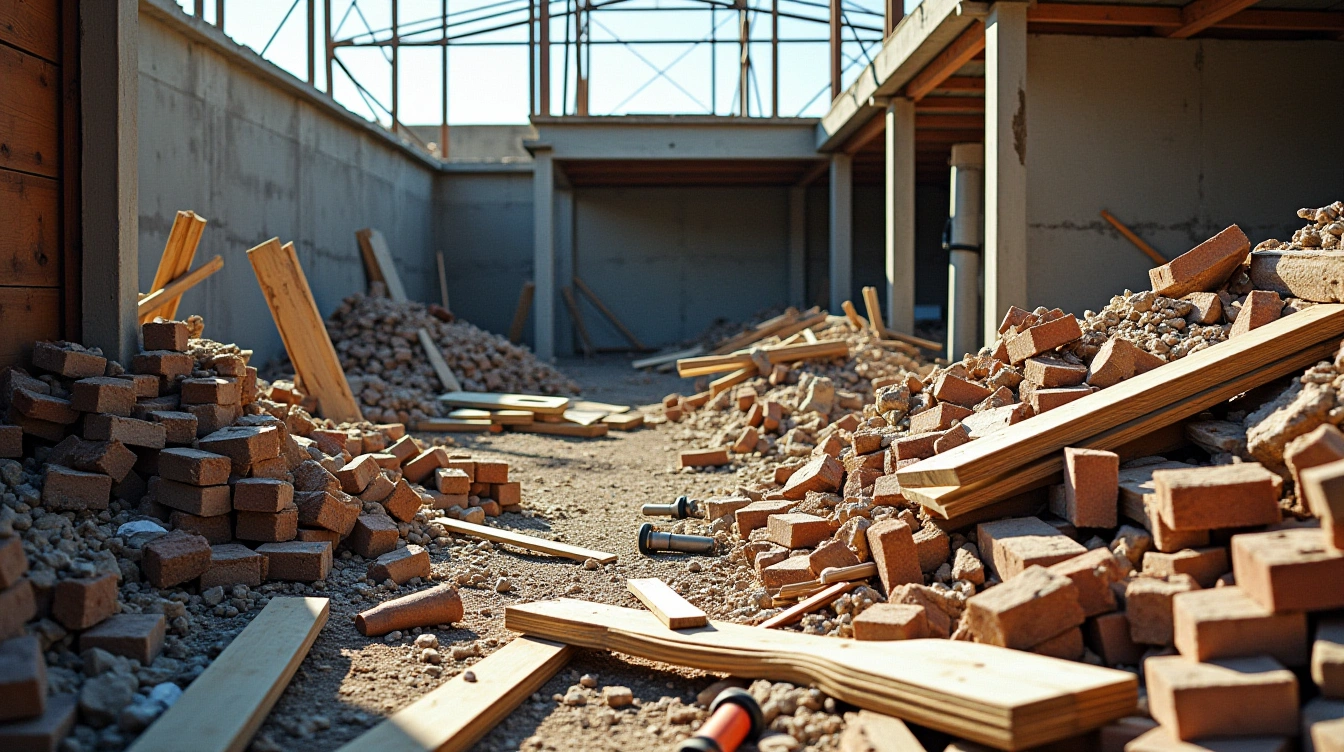 Quels matériaux trouver lors d’un déstockage de fin de chantier ?